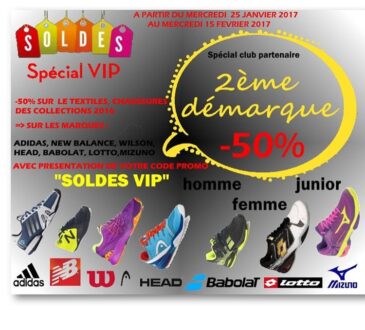 Soldes VIP : -50% sur vos marques sportives préférées